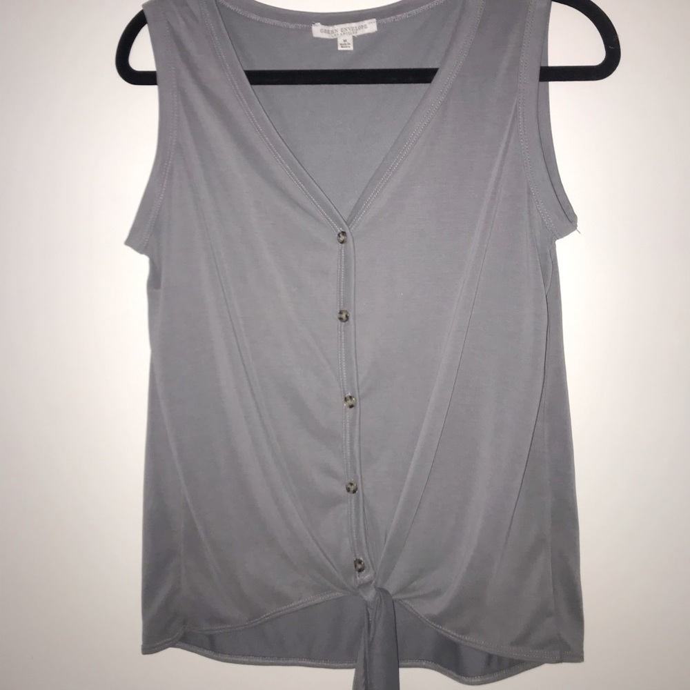 Green Envelope tank - Never Worn!